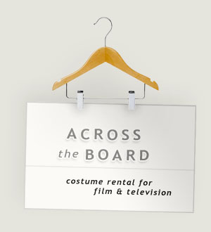 Costume Rental for Film and Television